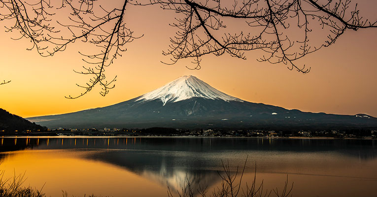 Montanha Fuji no Japão